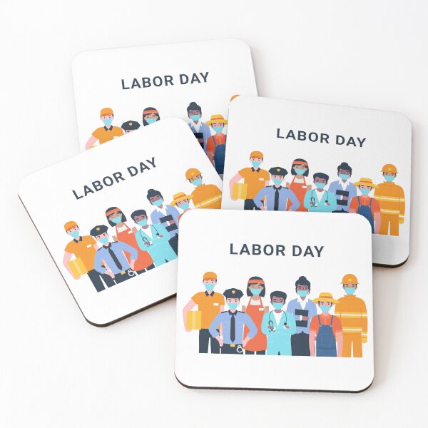 Item preview, Honoring the Heroes of Labor: Happy Labor Day!" designed and sold by julia alwali.