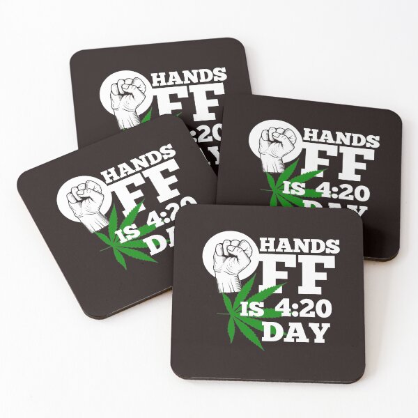 Item preview, Hands off is 4:20 day humor  designed and sold by Abibless1998.