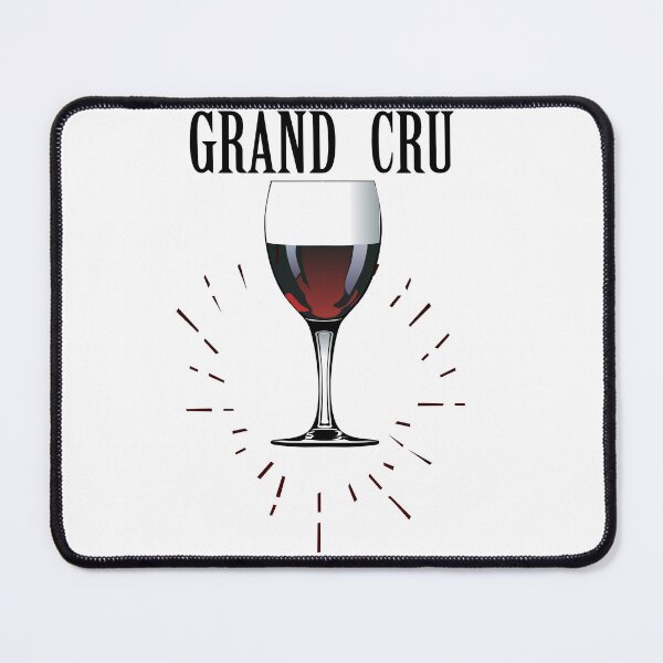 Item preview, grand cru red wine glass humor alcohol slogan designed and sold by Achille3777.