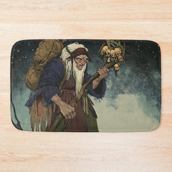 Item preview, Slavic Folklore Art: Baba Yaga Witch Legend designed and sold by bapupa.