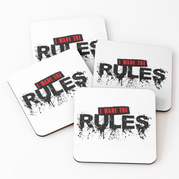 Item preview, i make the rules sign text slogan quote designed and sold by Achille3777.