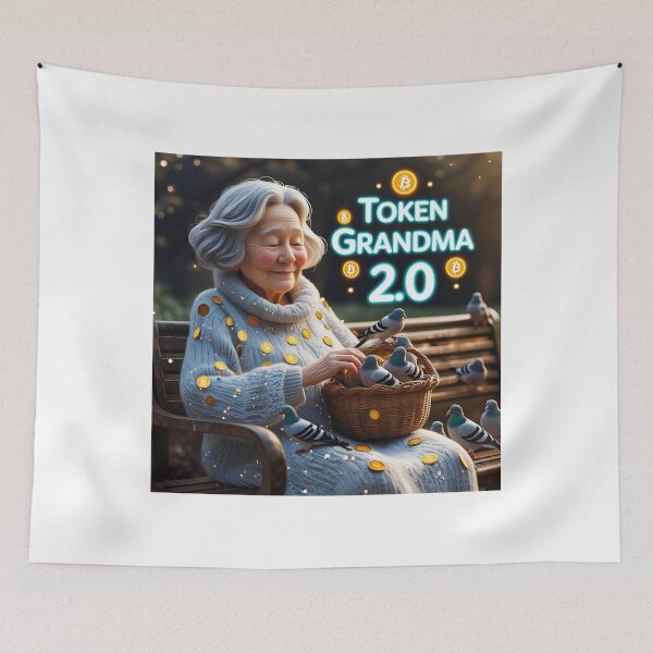 Item preview, Token Grandma 2.0 designed and sold by Zazeyy.