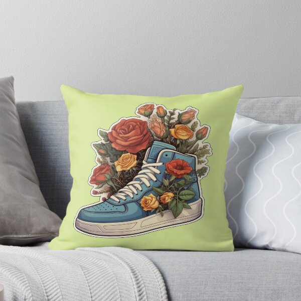 Item preview, Hi Top Sneaker Flowers designed and sold by RockFireMerch.