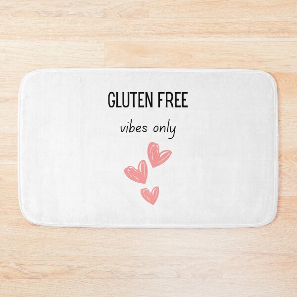 Item preview, Gluten Free Vibes Only Pink Heart Coeliac Friendly Design designed and sold by My Gluten Free Life UK.