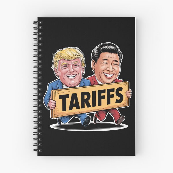 Item preview, Donald Trump Xi Jinping Tariffs designed and sold by plushism.