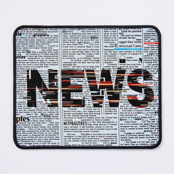 Item preview, Typographic pattern #6 designed and sold by Kaleidoscope Print.