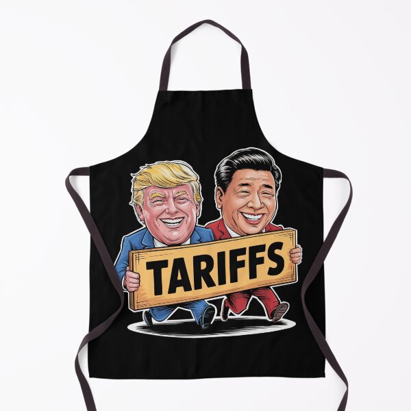 Item preview, Donald Trump Xi Jinping Tariffs designed and sold by plushism.