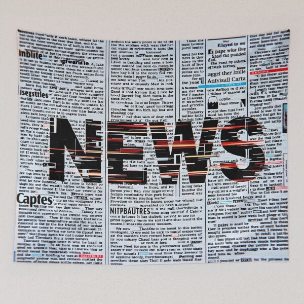 Item preview, Typographic pattern #6 designed and sold by Kaleidoscope Print.