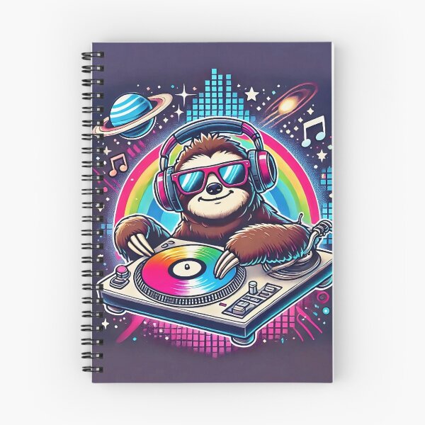 Item preview, Cosmic Sloth DJ! designed and sold by MickeyRemnant.