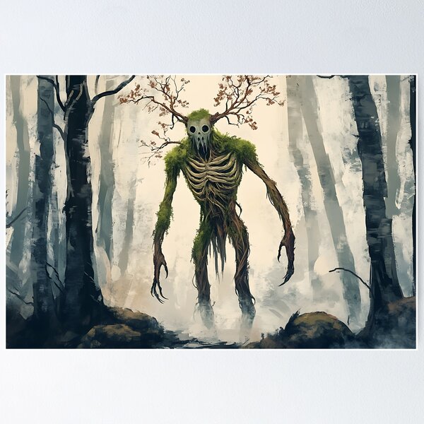 Item preview, Slavic Folklore Art: Leshy Forest Spirit designed and sold by bapupa.