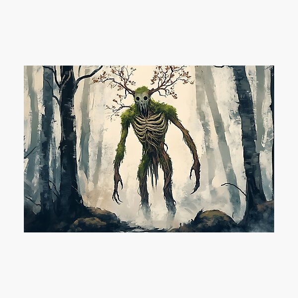 Item preview, Slavic Folklore Art: Leshy Forest Spirit designed and sold by bapupa.
