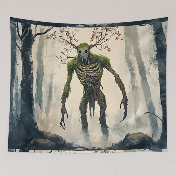 Item preview, Slavic Folklore Art: Leshy Forest Spirit designed and sold by bapupa.