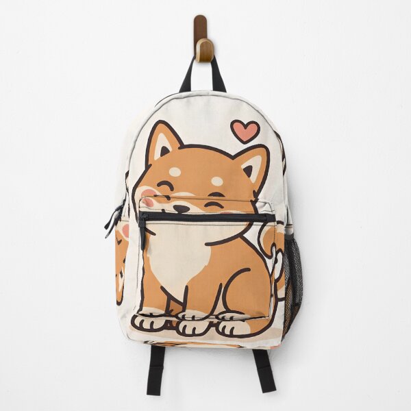 Item preview, Adorable Kawaii Shiba Inu Puppy with Heart Emoji designed and sold by Amr Siam.