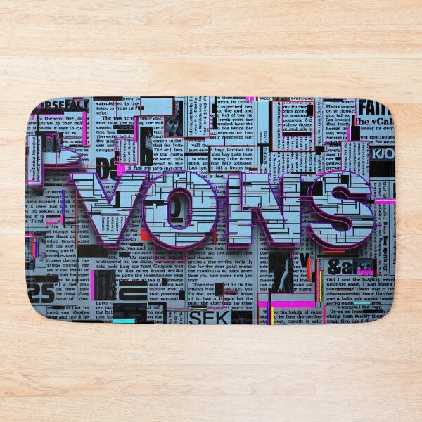 Item preview, Typographic pattern #8 designed and sold by Kaleidoscope Print.