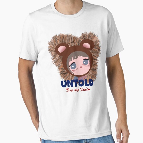 Item preview, Untold Cute Bear T-Shirt - Fashion Never Stops Design designed and sold by OSEAN24.