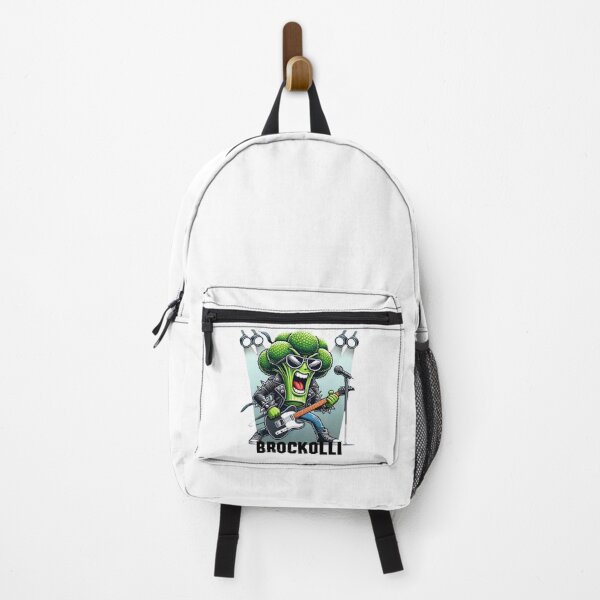 Item preview, BROCKOLLI – Rock’n’Roll Broccoli Cartoon Design designed and sold by SedaWear.