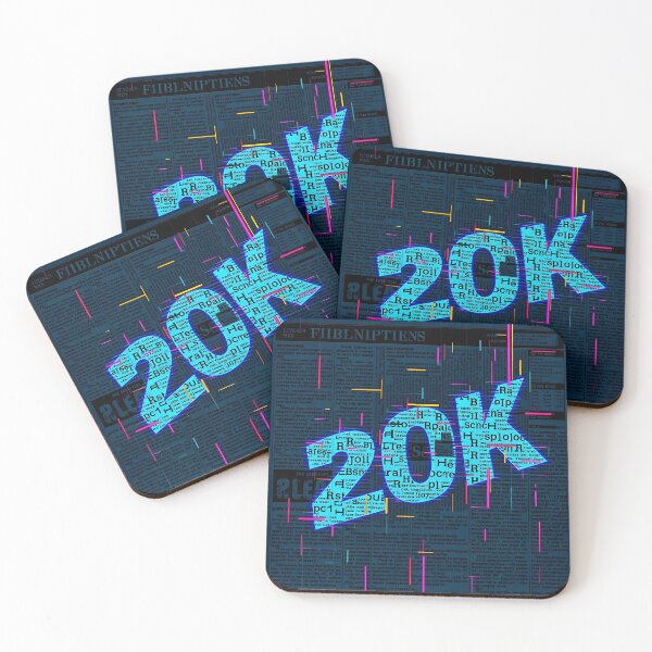 Item preview, Typographic pattern #9 designed and sold by Kaleidoscope Print.