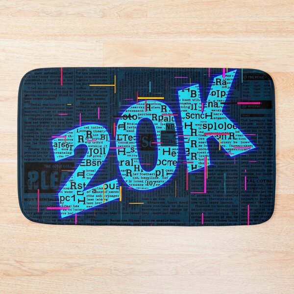 Item preview, Typographic pattern #9 designed and sold by Kaleidoscope Print.