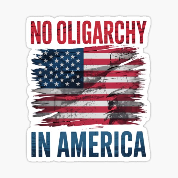 Artikel-Vorschau von Keine Oligarchie in Amerika Kampf gegen die Oligarchie Flagge Anti-Oligarchie, designt und verkauft von LifeUnboxed.