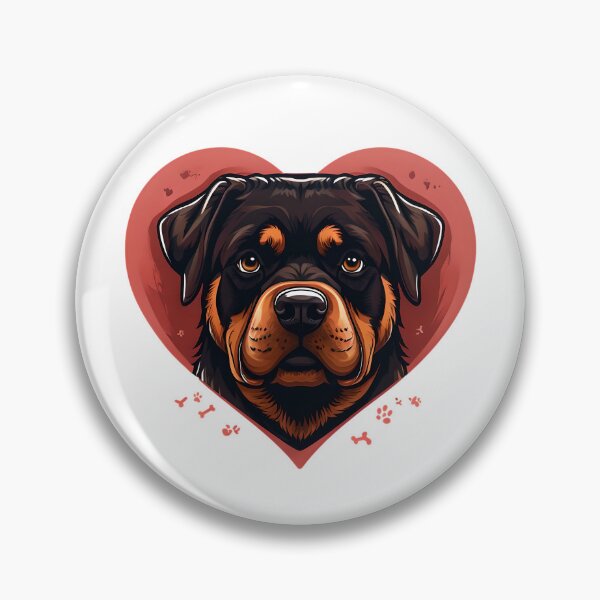 Artikelvorschau, Rottweiler-Liebe entworfen und verkauft von MountAshDesigns.