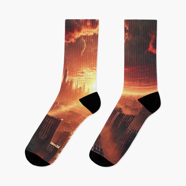 Item preview, The Last Sunset on Earth – Silence at the End of the World designed and sold by GalenaDeco.