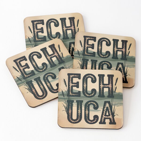 Item preview, Echuca Typography - Victoria Australia for Echuca Fans  designed and sold by SwanAndStone.