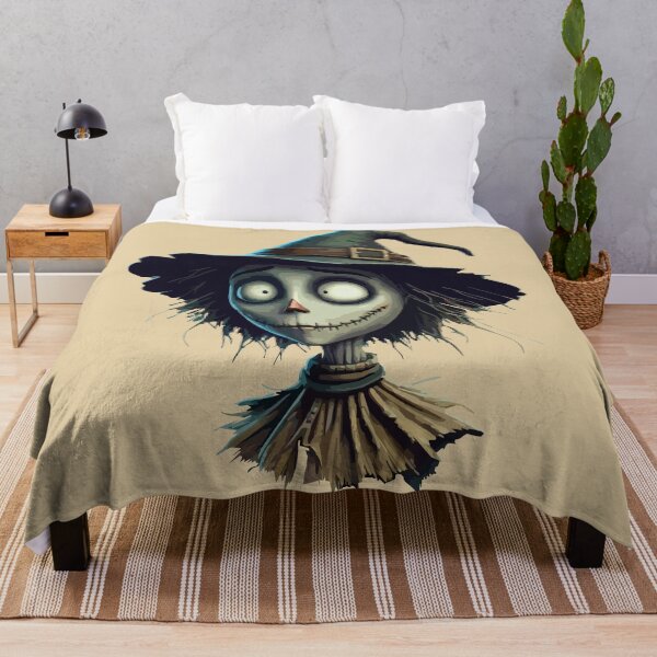 Item preview, Cross-Eyed Witchy Scarecrow designed and sold by Attic-Junk.