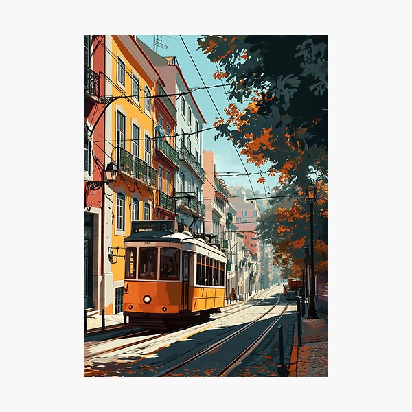Artikel-Vorschau von Straßenbahn Lissabon, designt und verkauft von TojoStudios.