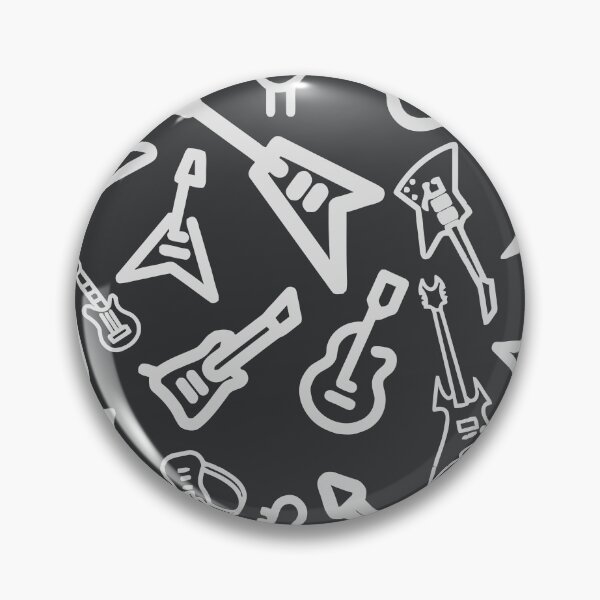 Artikelvorschau, E-Gitarren-Muster – Nahtloses Rock- und Musikdesign entworfen und verkauft von headstock.