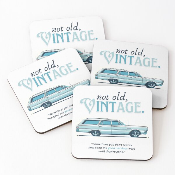 Item preview, Not Old, Vintage. (Classic Station Wagons) designed and sold by MOTOSHIFT.