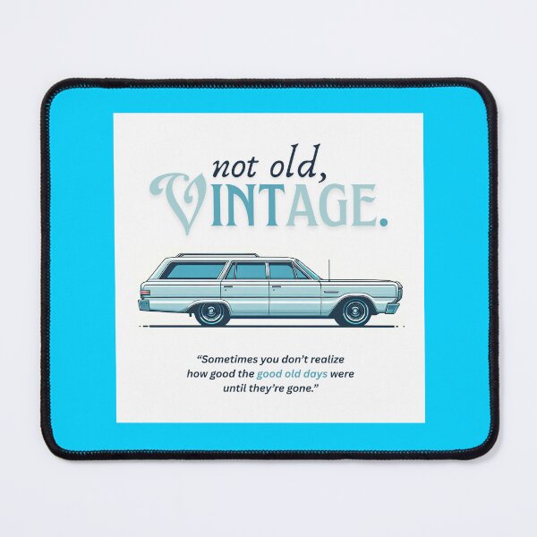 Item preview, Not Old, Vintage. (Classic Station Wagons) designed and sold by MOTOSHIFT.