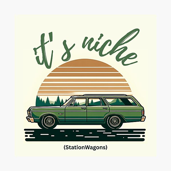 Item preview, it's niche (StationWagons) designed and sold by MOTOSHIFT.