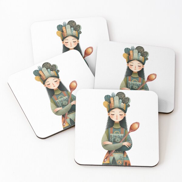 Item preview, Culinary Yum! Yum! Cooking, Women Barbeque designed and sold by JanChryzostom.