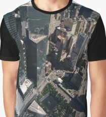 Manhattan, #Manhattan, New York, #NewYork, NYC, #NYC, New York City, #NewYorkCity, Tower Block, #TowerBlock, High-rise building, #HighRiseBuilding Graphic T-Shirt