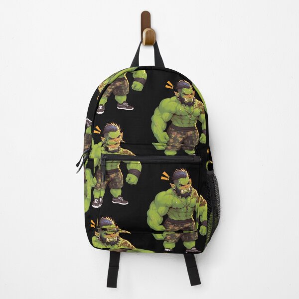 Item preview, Fitness Orc: Kawaii Muscular Orc designed and sold by bapupa.