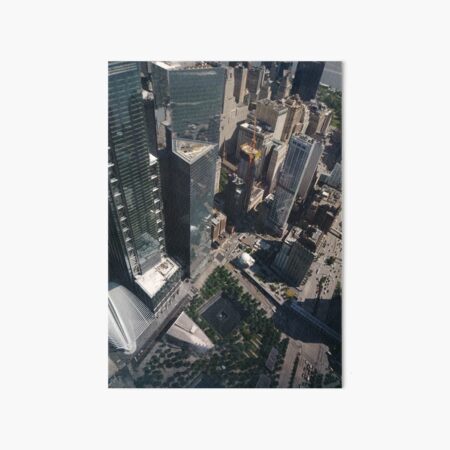 Manhattan, #Manhattan, New York, #NewYork, NYC, #NYC, New York City, #NewYorkCity, Tower Block, #TowerBlock, High-rise building, #HighRiseBuilding Art Board Print