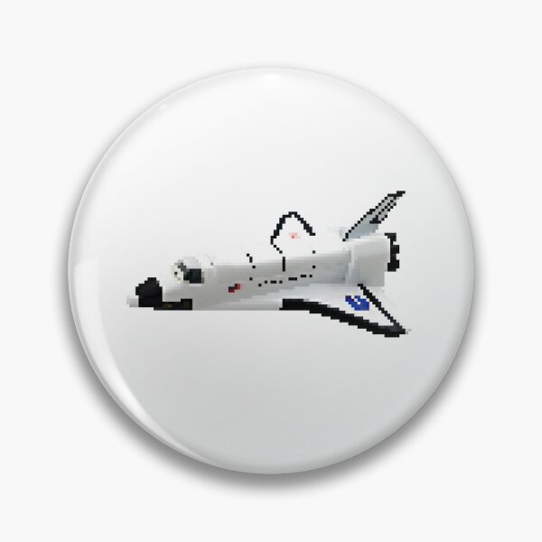 Item preview, Space Shuttle Pixel Art designed and sold by pakjesboot12.