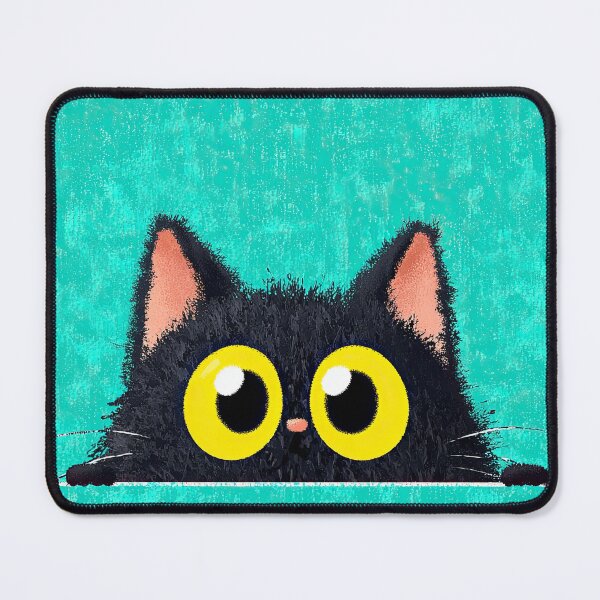Item preview, Cartoon Tabby Cat Peeking From Colorful Wall designed and sold by Piotrek0001.