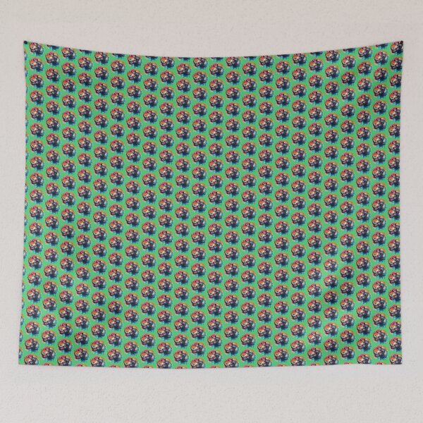 Item preview, A strong and fearless rhinoceros as a colorful background designed and sold by Marcoshop10.