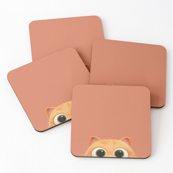 Item preview, Cat Illustration With Fluffy Fur And Bold Eyes designed and sold by Piotrek0001.