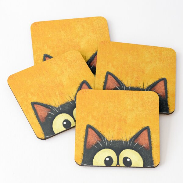 Item preview, Yellow Tabby Cat With Curious Innocent Stare designed and sold by Piotrek0001.