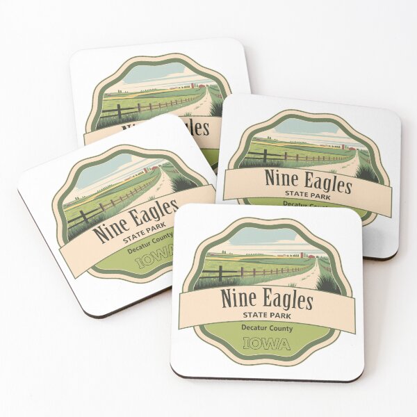 Item preview, Nine Eagles State Park, Decatur County, Iowa designed and sold by Wanderful-roads.