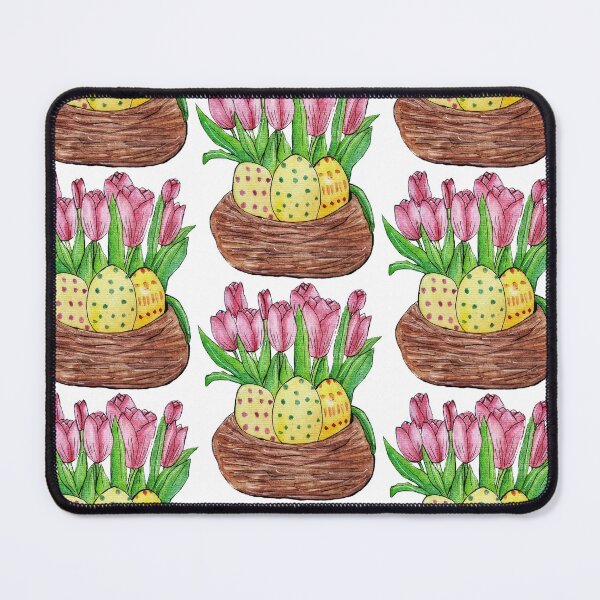 Item preview, Eggs and Tulips in nest designed and sold by Paintedhues.