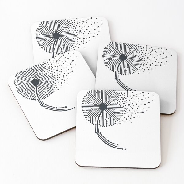 Item preview, Digital Dandelion – Tech & Nature Fusion Design designed and sold by SedaWear.