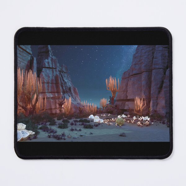 Item preview, Avowed Video Game Living Landscape Desert Night designed and sold by PatrickSteel.