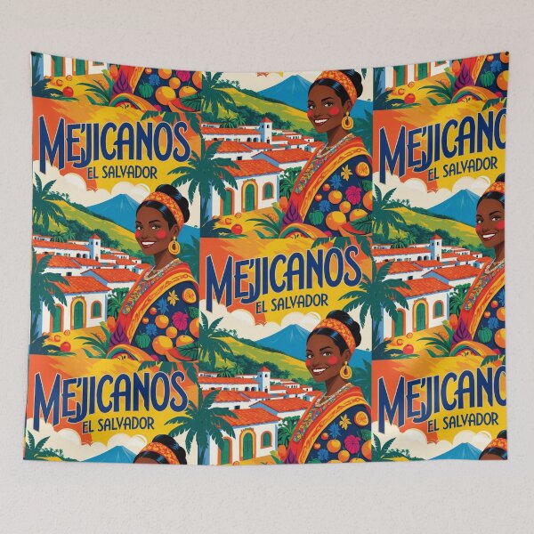 Item preview, Mejicanos El Salvador Vintage Travel Tourism designed and sold by TravelersGems.
