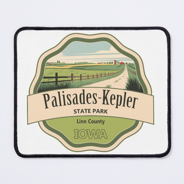 Item preview, Palisades-Kepler State Park, Linn County, Iowa designed and sold by Wanderful-roads.