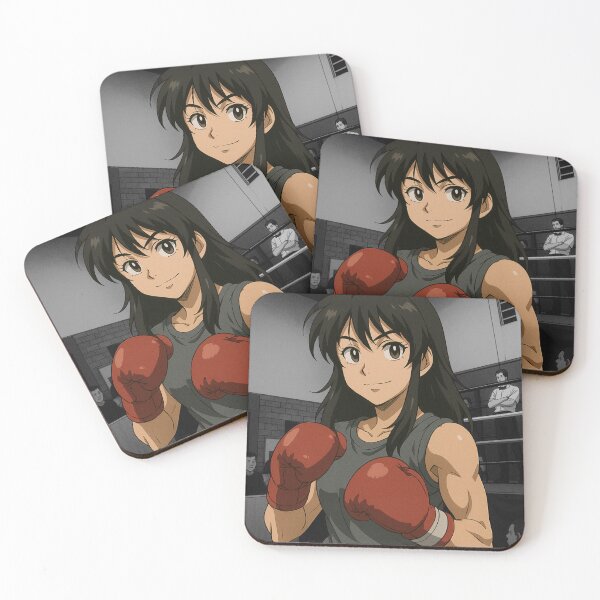 Item preview, Ironheart Rika - The Underground Anime Boxer designed and sold by ClumsyFatPanda.