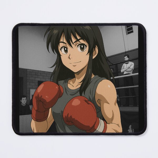 Item preview, Ironheart Rika - The Underground Anime Boxer designed and sold by ClumsyFatPanda.