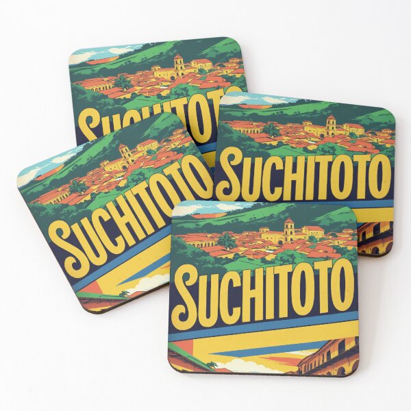 Item preview, Suchitoto El Salvador Vintage Travel Tourism designed and sold by TravelersGems.